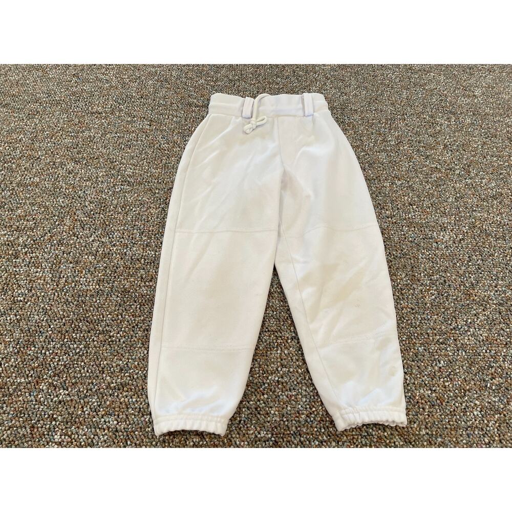 Easton Boys Baseball White Pants Size YXS